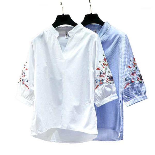 cotton embroidered white blouses shirt for women plus size 4xl loose floral blouse shirts new 2020 summer blusa mujer1
cotton embroidered white blouses shirt for women plus size 4xl loose floral blouse shirts new 2020 summer blusa mujer1