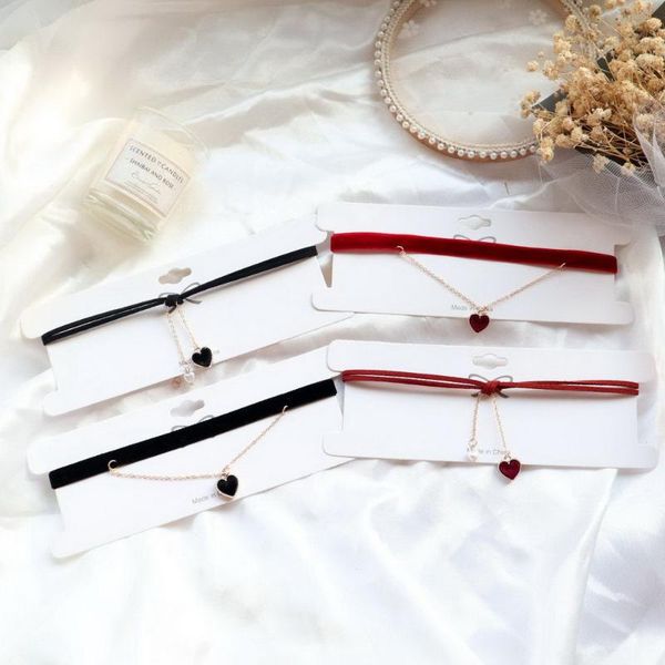 chokers korean fashion velvet rope chain choker necklaces for women cute heart and pearl pendant short clavicle neck jewelry gifts fs36, Golden;silver
chokers korean fashion velvet rope chain choker necklaces for women cute heart and pearl pendant short clavicle neck jewelry gifts fs36, Golden;silver