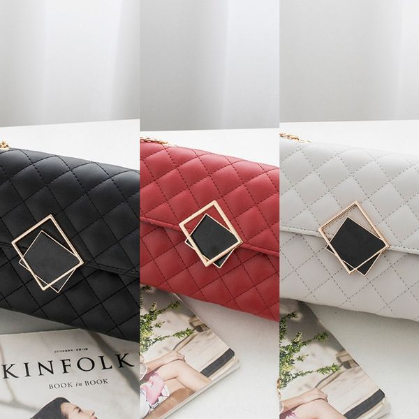 2020 new hardware decoration chain for women's single shoulder messenger small square bag small square bag bag 2vg91
2020 new hardware decoration chain for women's single shoulder messenger small square bag small square bag bag 2vg91