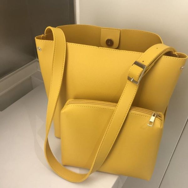 fashion female handbag cute all-match bucket bag one shoulder women's handbag large capacity zuicuy3