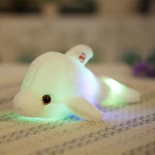 32cm colorful glowing dolphin plush toy kawaii luminous plush dolls stuffed doll with led light cute gift for kids girls jlljgb
32cm colorful glowing dolphin plush toy kawaii luminous plush dolls stuffed doll with led light cute gift for kids girls jlljgb
