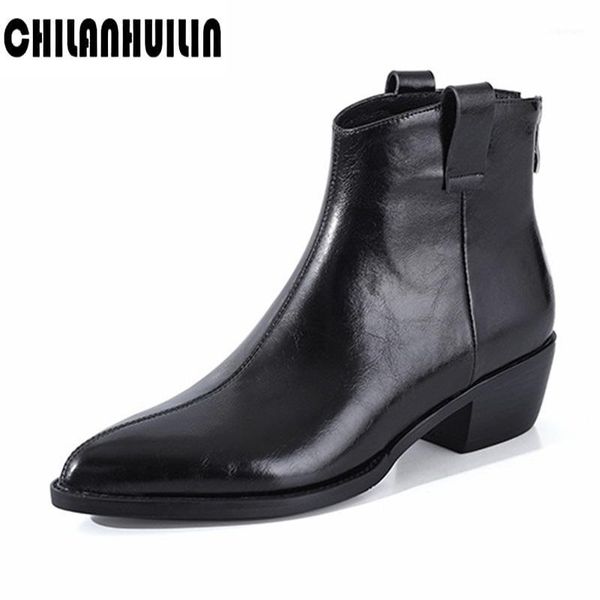 brand shoes new 2020 black square heels cowgirl boots woman zipper ankle boots for women spring autumn soft leather shoes woman1
brand shoes new 2020 black square heels cowgirl boots woman zipper ankle boots for women spring autumn soft leather shoes woman1
