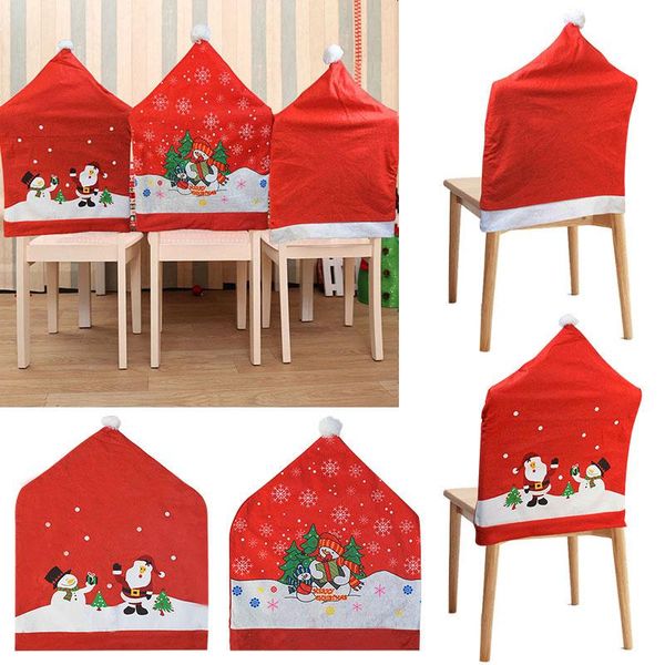 1pc christmas red chair covers santa claus snowman xmas party table decoration dinner printed chair cover navidad
1pc christmas red chair covers santa claus snowman xmas party table decoration dinner printed chair cover navidad