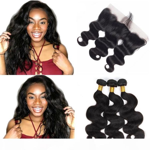 body wave virgin human hair bundles with closure natural color brazilian body wave remy human hair bundles with 13x4 lace closure, Black;brown
body wave virgin human hair bundles with closure natural color brazilian body wave remy human hair bundles with 13x4 lace closure, Black;brown