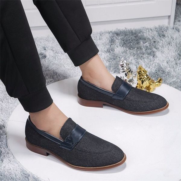 2019 new british men's slip on split leather pointed toe shoe designer men dress shoes business wedding oxfords formal shoes for male, Black
2019 new british men's slip on split leather pointed toe shoe designer men dress shoes business wedding oxfords formal shoes for male, Black