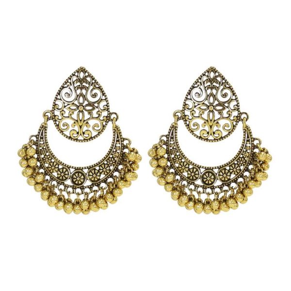 dangle & chandelier women vintage earrings 2021 ethnic hollow flower gypsy goldbell jhumka jewelry trible earring accessories, Silver
dangle & chandelier women vintage earrings 2021 ethnic hollow flower gypsy goldbell jhumka jewelry trible earring accessories, Silver
