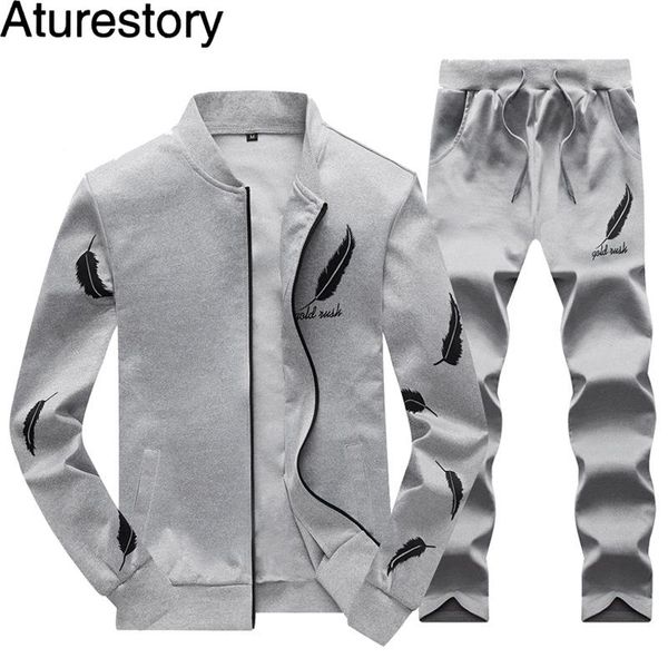 men's tracksuits tracksuit for men streetwear 2 piece mens sportwear track suit man spring set fashion clothes sets ensemble homme 4xl, Gray
men's tracksuits tracksuit for men streetwear 2 piece mens sportwear track suit man spring set fashion clothes sets ensemble homme 4xl, Gray