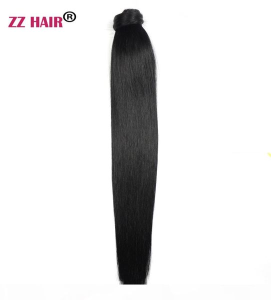 16"-32" 100% natural brazilian remy human hair velcr magic ponytail horsetail clips in on human hair extension straight hair 60g-1, Black
16"-32" 100% natural brazilian remy human hair velcr magic ponytail horsetail clips in on human hair extension straight hair 60g-1, Black