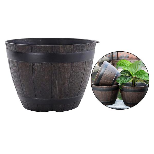 whiskey barrel platerer pot большой - resin barrel - открытый / крытый цветочный горшок - исчезновение устойчивое
whiskey barrel platerer pot большой - resin barrel - открытый / крытый цветочный горшок - исчезновение устойчивое