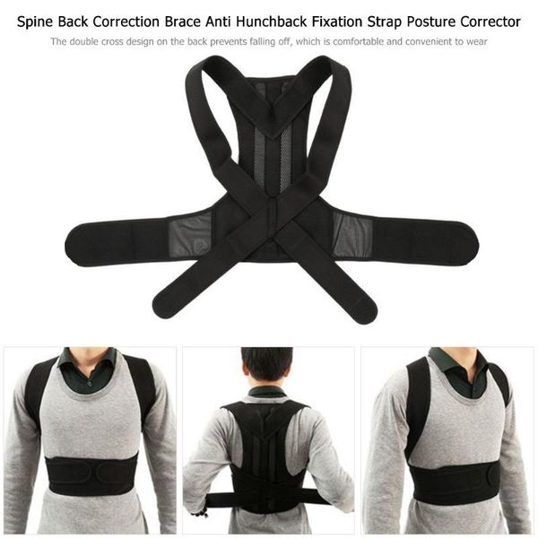 posture corrector back support belt orthopedic corset brace straightener adjustable shoulder wrap kg-813, Black;blue
posture corrector back support belt orthopedic corset brace straightener adjustable shoulder wrap kg-813, Black;blue