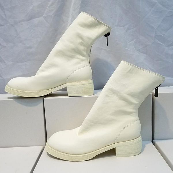 mid heel martin boots women round toe wrinkled fall shoes back zipper ankle botas genuine leather autumn winter short boots, Black
mid heel martin boots women round toe wrinkled fall shoes back zipper ankle botas genuine leather autumn winter short boots, Black