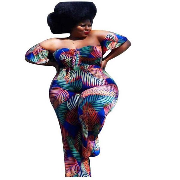 plus size 4xl off shoulder jumpsuit women ruffles skinny rompers bodycon printed trousers female boho beach, Black;white
plus size 4xl off shoulder jumpsuit women ruffles skinny rompers bodycon printed trousers female boho beach, Black;white