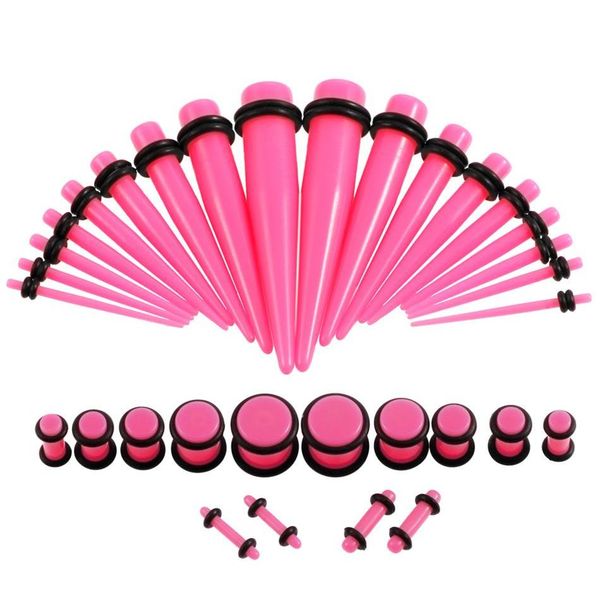 36pcs/set acrylic ear gauge taper and plug stretching kits flesh tunnel expansion body jllatb home003, Silver
36pcs/set acrylic ear gauge taper and plug stretching kits flesh tunnel expansion body jllatb home003, Silver