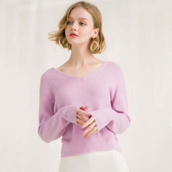 ba9g4 new spring 2020 v-neck color t-shirt pullover pulloverpulloverstripe twistback loose pullover solid long sleeve pit women's e6u, White;black
ba9g4 new spring 2020 v-neck color t-shirt pullover pulloverpulloverstripe twistback loose pullover solid long sleeve pit women's e6u, White;black