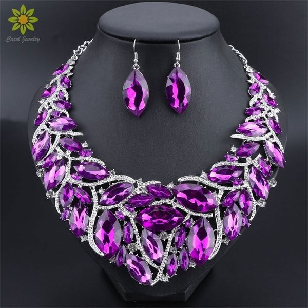 bridal jewelry wedding engagement necklace earrings sets for brides party costume decoration jewellery women 201222, Slivery;crystal
bridal jewelry wedding engagement necklace earrings sets for brides party costume decoration jewellery women 201222, Slivery;crystal