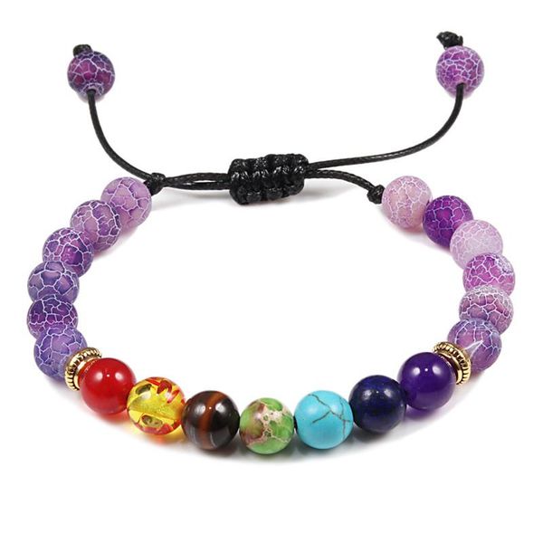 7 chakra buddha bracelet braided natural stone yoga beads bracelets prayer adjustable bangles jewelry women men drop shipping, Black 
7 chakra buddha bracelet braided natural stone yoga beads bracelets prayer adjustable bangles jewelry women men drop shipping, Black