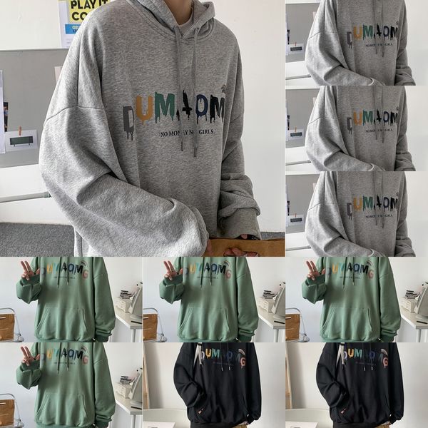 men's round neck fashion brand long sleeve sweater coat sweater 2020 new autumn cotton loose coat men's versatile hoodie trend qm4, Black
men's round neck fashion brand long sleeve sweater coat sweater 2020 new autumn cotton loose coat men's versatile hoodie trend qm4, Black