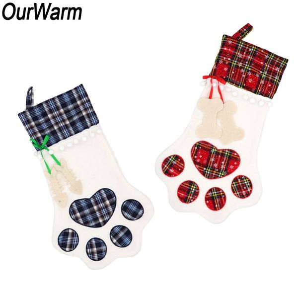 ourwarm 10pcs 46x28cm large pet christmas stockings for dog cat kids candy gift bag plaid paw stocking christmas tree ornaments 201006226v
ourwarm 10pcs 46x28cm large pet christmas stockings for dog cat kids candy gift bag plaid paw stocking christmas tree ornaments 201006226v