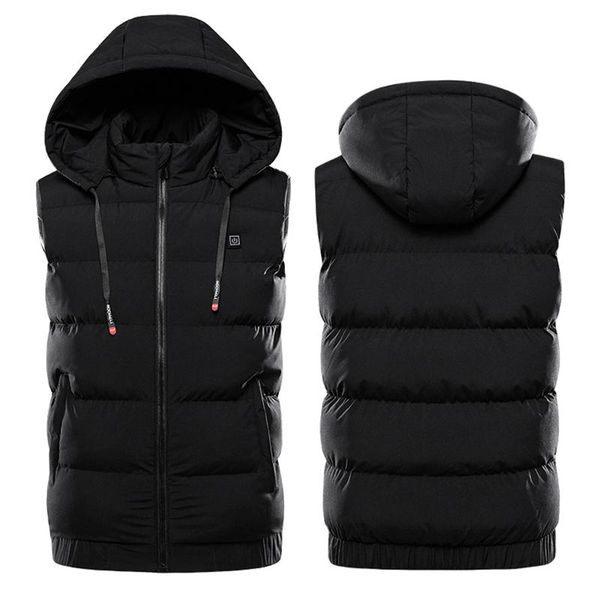 men electric heated vest jacket usb men winter electrically heated sleeveless jacket travel outdoor waistcoat for outdoor, Gray;blue
men electric heated vest jacket usb men winter electrically heated sleeveless jacket travel outdoor waistcoat for outdoor, Gray;blue