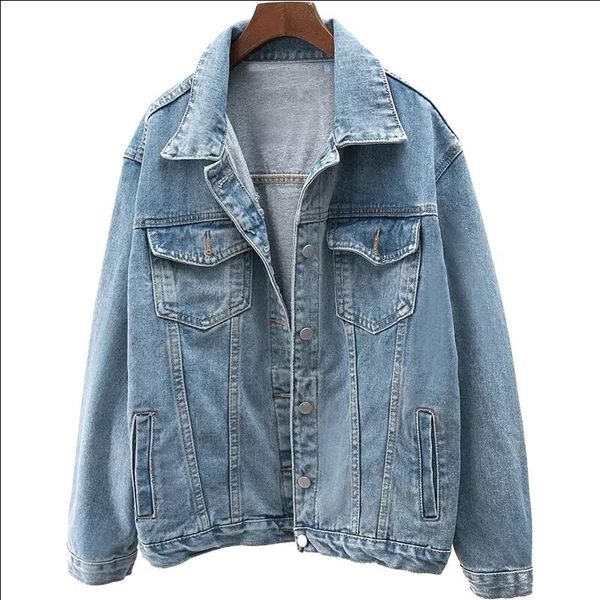 bf wind autumn and winter women denim jacket vintage harajuku oversize loose female jeans coat solid slim chaquetas b261 201210, Black;brown
bf wind autumn and winter women denim jacket vintage harajuku oversize loose female jeans coat solid slim chaquetas b261 201210, Black;brown