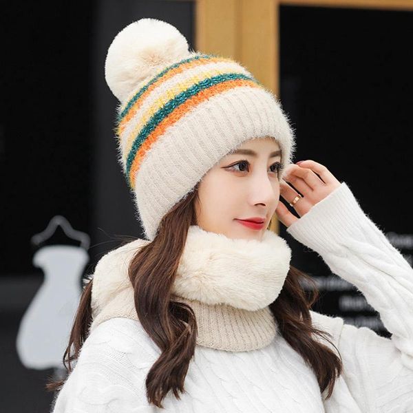 winter knit hat scarf two-piece women beanies cap lady warm wool ball caps sweet cute knitted earmuffs hats female, Blue;gray
winter knit hat scarf two-piece women beanies cap lady warm wool ball caps sweet cute knitted earmuffs hats female, Blue;gray