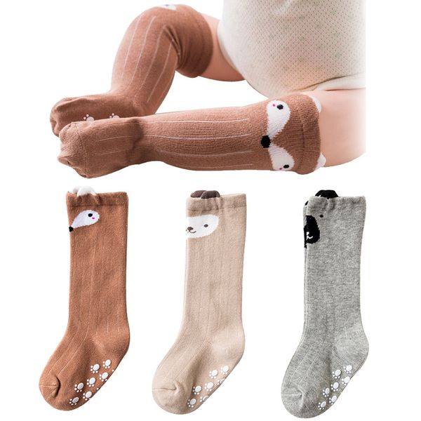 3 pairs/lot baby socks knee high boy girl infant toddler cotton long socks anti slip cute cartoon animal non-slip for 3-36m y201009, Pink;yellow
3 pairs/lot baby socks knee high boy girl infant toddler cotton long socks anti slip cute cartoon animal non-slip for 3-36m y201009, Pink;yellow