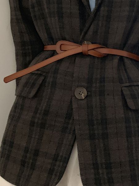 waistband women's suit decoration fashion 100 collocation dress shirt knot real cowhide thin closure with a corset waist, Black;brown
waistband women's suit decoration fashion 100 collocation dress shirt knot real cowhide thin closure with a corset waist, Black;brown