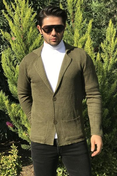 man cardigan knitwear khaki slim fit 100% domestic production comfortable 100% cotton party young winter1, White;black
man cardigan knitwear khaki slim fit 100% domestic production comfortable 100% cotton party young winter1, White;black