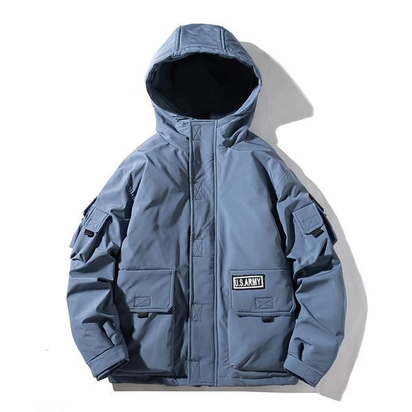 2021 new winter coat men solid hoodie parka casual hip hop parkas jacket warm quilted cotton college outwear male dj55 clqf, Black
2021 new winter coat men solid hoodie parka casual hip hop parkas jacket warm quilted cotton college outwear male dj55 clqf, Black