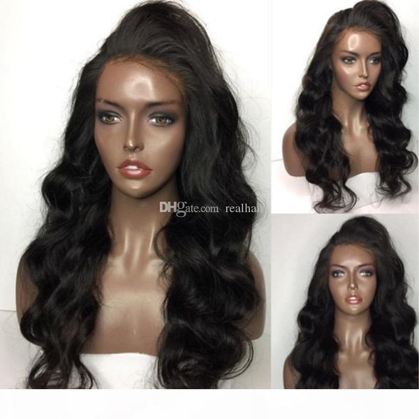 9a pre plucked human hair lace front wigs black women loose wave brazilian virgin full lace wigs with baby hair, Black;brown
9a pre plucked human hair lace front wigs black women loose wave brazilian virgin full lace wigs with baby hair, Black;brown