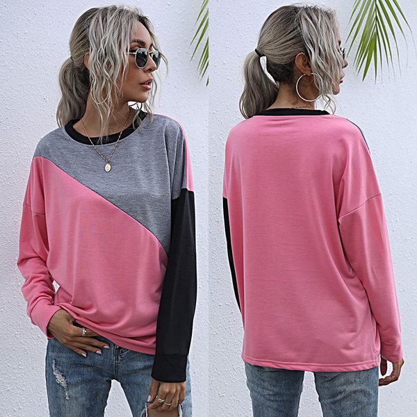 women blouses fashion 2020 vintage clothes for ladies patchwork long sleeve shirts female casual pink sweatshirts autumn, Black
women blouses fashion 2020 vintage clothes for ladies patchwork long sleeve shirts female casual pink sweatshirts autumn, Black