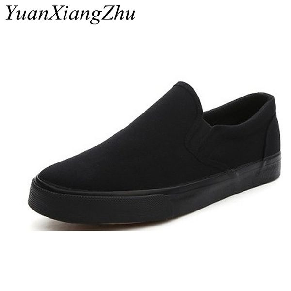black white solid men casual shoes simple canvas mens loafers anti-slip comfortable vulcanized shoes man flats 201009
black white solid men casual shoes simple canvas mens loafers anti-slip comfortable vulcanized shoes man flats 201009