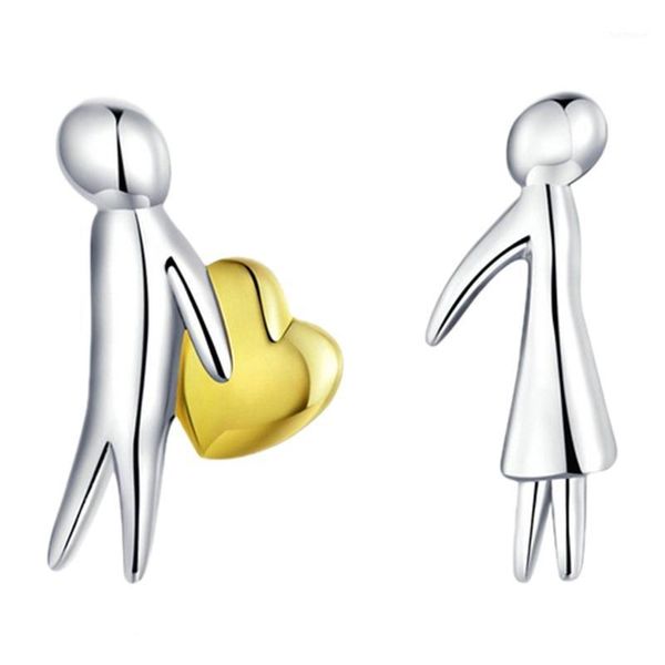 stainless steel boy and girl jewelry simple temperament earrings earrings meet love valentines day gift studs1, Golden;silver
stainless steel boy and girl jewelry simple temperament earrings earrings meet love valentines day gift studs1, Golden;silver