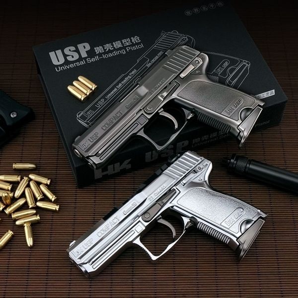 41441:2.05 alloy metal usp miniature model gun pistol toy detachable cartridge case throwing can not shoot collection gift
41441:2.05 alloy metal usp miniature model gun pistol toy detachable cartridge case throwing can not shoot collection gift