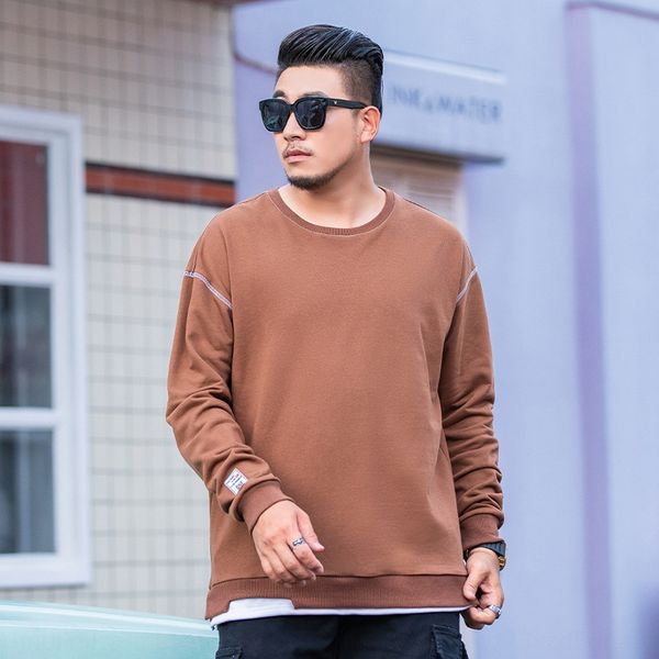 autumn 2020 new korean cotton sweater men's fattening plus size clothes trend men's long sleeve coat pullover pullovercoat pullove, Black
autumn 2020 new korean cotton sweater men's fattening plus size clothes trend men's long sleeve coat pullover pullovercoat pullove, Black