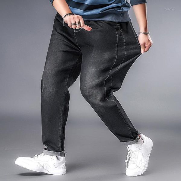 men loose plus size xl-7xl denim jeans loose hip hop street brand streetwear denim trousers brand pants plus size1, Blue
men loose plus size xl-7xl denim jeans loose hip hop street brand streetwear denim trousers brand pants plus size1, Blue