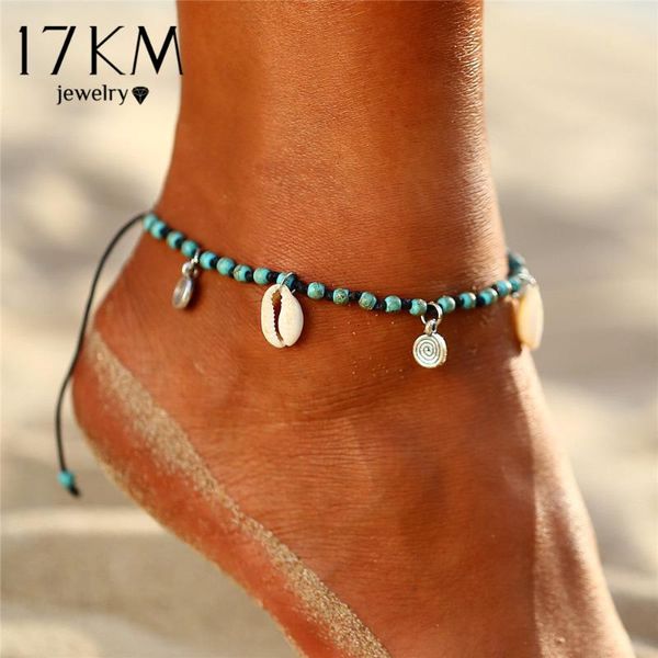 17km vintage stone beads anklet for women braided wave adjustable anklets bracelet beach handmade bohemian jewelry 2020 new, Red;blue
17km vintage stone beads anklet for women braided wave adjustable anklets bracelet beach handmade bohemian jewelry 2020 new, Red;blue