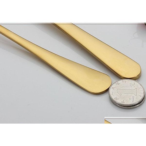high-grade gold cutlery flatware set spoon fork knife tea spoon stainless steel dinnerware se sqcgyx ppshop01
high-grade gold cutlery flatware set spoon fork knife tea spoon stainless steel dinnerware se sqcgyx ppshop01