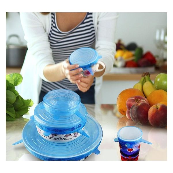 6pcs/set sile stretch suction pot lids food grade sile fresh keeping wrap seal lid pan cover 4 color nice ki jllzga xmh_home
6pcs/set sile stretch suction pot lids food grade sile fresh keeping wrap seal lid pan cover 4 color nice ki jllzga xmh_home