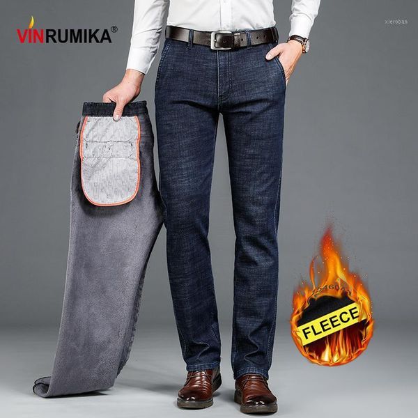winter fleece thicken middle aged men's classic business casual black straight jeans male cowboy long pants denim blue trousers1
winter fleece thicken middle aged men's classic business casual black straight jeans male cowboy long pants denim blue trousers1