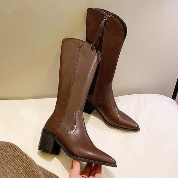 bottes femme 2020 new winter riding boots women's shoes cow leather gladiator equestrian mid-calf boots zapatos de mujer1, Black
bottes femme 2020 new winter riding boots women's shoes cow leather gladiator equestrian mid-calf boots zapatos de mujer1, Black