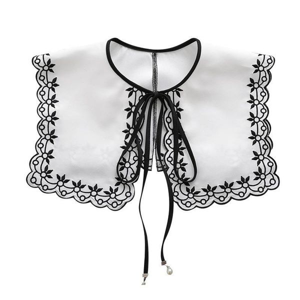 white lace fake collar women detachable cotton shirt fake false collar blouse clothes shirt accessories qylxdb, Blue;red
white lace fake collar women detachable cotton shirt fake false collar blouse clothes shirt accessories qylxdb, Blue;red