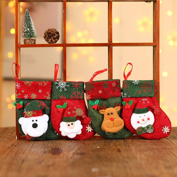 santa snowman deer christmas stockings socks xmas tree pendants hanging ornament candy gift bags new year party decoration 63180
santa snowman deer christmas stockings socks xmas tree pendants hanging ornament candy gift bags new year party decoration 63180