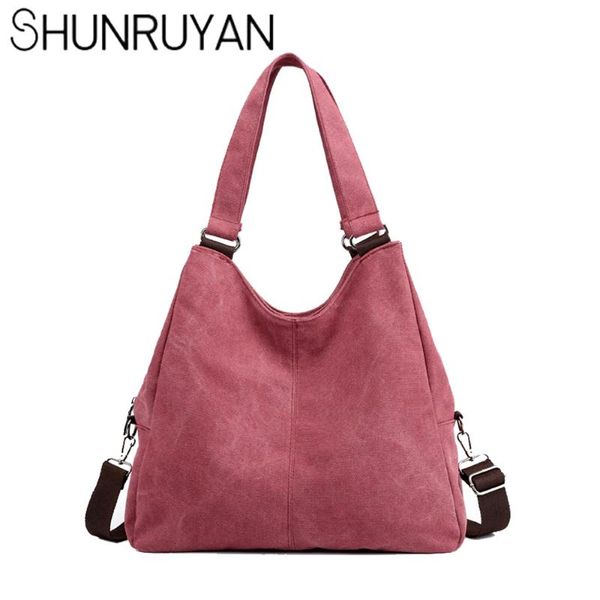 shunruyan new fashion handbag women shoulder bag leisure pure color bag all-match canvas messenger large capacity handbag
shunruyan new fashion handbag women shoulder bag leisure pure color bag all-match canvas messenger large capacity handbag