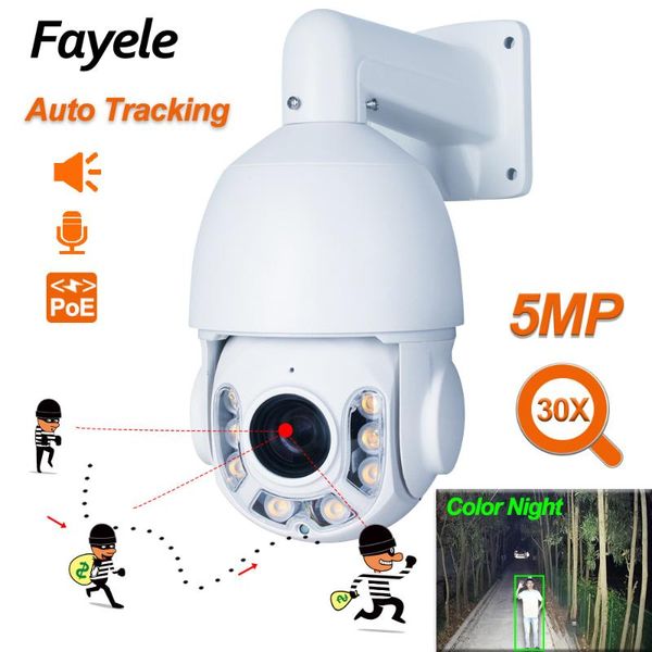 security poe 5mp color night vision speed dome ptz camera 30x zoom auto tracking humanoid detection twoway audio onvif p2p h.265
security poe 5mp color night vision speed dome ptz camera 30x zoom auto tracking humanoid detection twoway audio onvif p2p h.265