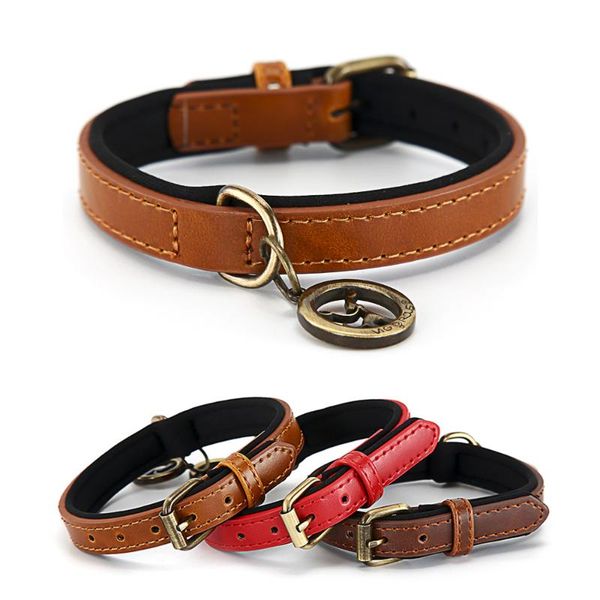 dog collars & leashes collar pu leather puppy for small medium large dogs cats durable pet dog-collar supplies ys0074
dog collars & leashes collar pu leather puppy for small medium large dogs cats durable pet dog-collar supplies ys0074