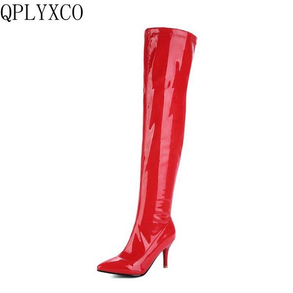 qplyxco fashion women boots over knee high boots zipper high heels spring autumn winter females footwear dance shoes 07-20, Black
qplyxco fashion women boots over knee high boots zipper high heels spring autumn winter females footwear dance shoes 07-20, Black