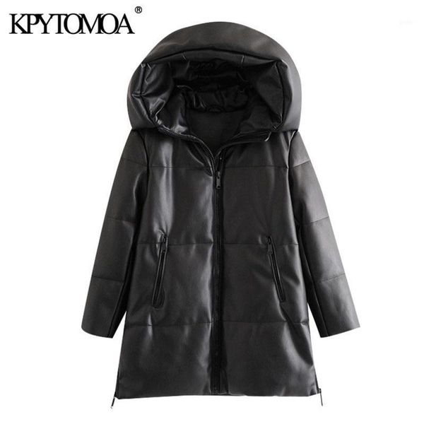 kpytomoa women 2021 fashion thick warm winter faux leather parkas coat vintage hooded long sleeve female outerwear chic overcoat1, Black
kpytomoa women 2021 fashion thick warm winter faux leather parkas coat vintage hooded long sleeve female outerwear chic overcoat1, Black