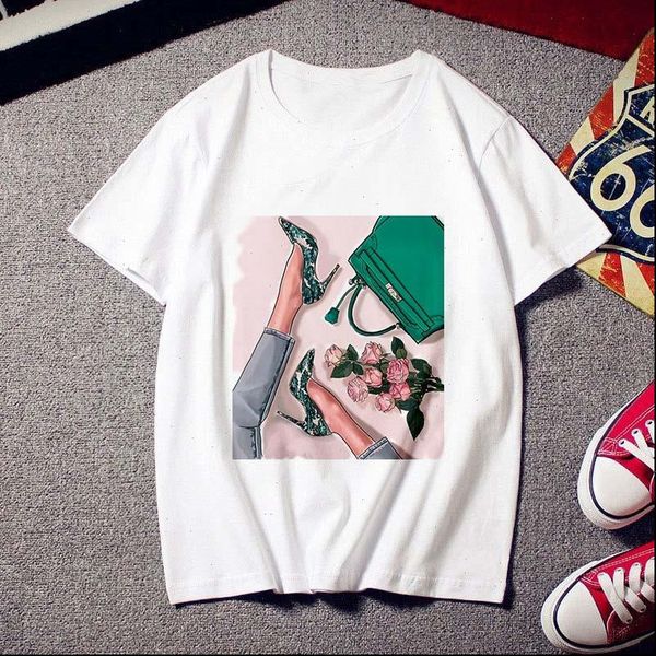 new high heels t shirt women cartoon printed funny t shirts women summer white cool short sleeve tees shirts
new high heels t shirt women cartoon printed funny t shirts women summer white cool short sleeve tees shirts