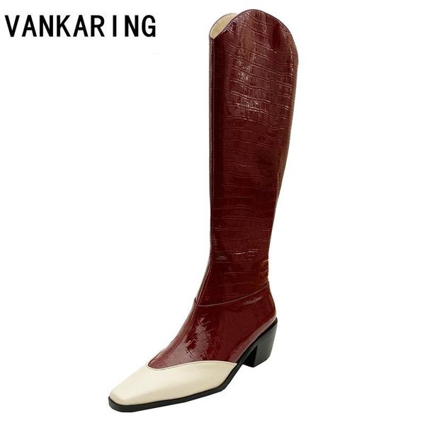 boots fashion roman mixed color pointed toe print microfiber knee high heels shoes woman autumn winter zipper, Black
boots fashion roman mixed color pointed toe print microfiber knee high heels shoes woman autumn winter zipper, Black